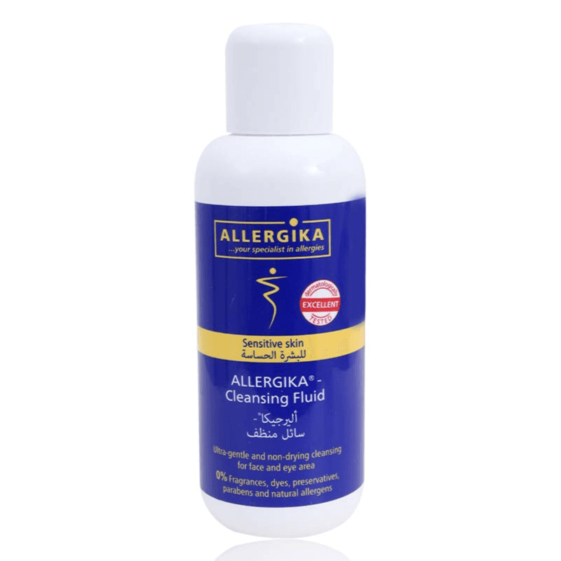 Allergika Cleansing Fluid for Sensitive skin for face & eye area 200ml