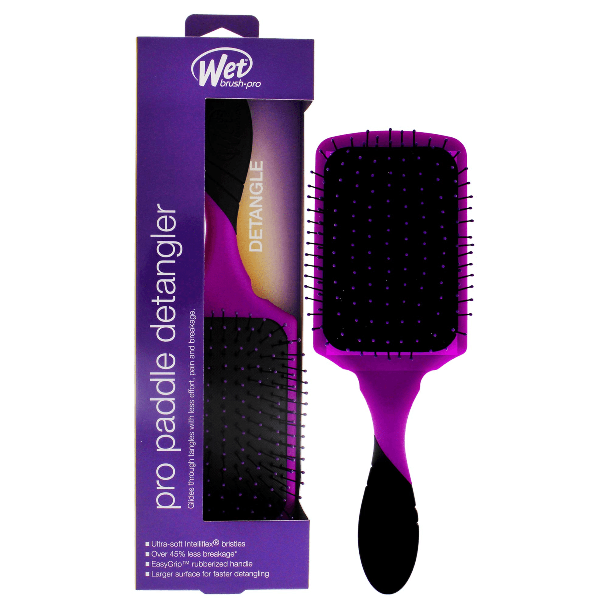 Wet brush-pro Pro Paddle detangler Purple ref-BWP831PURPNW