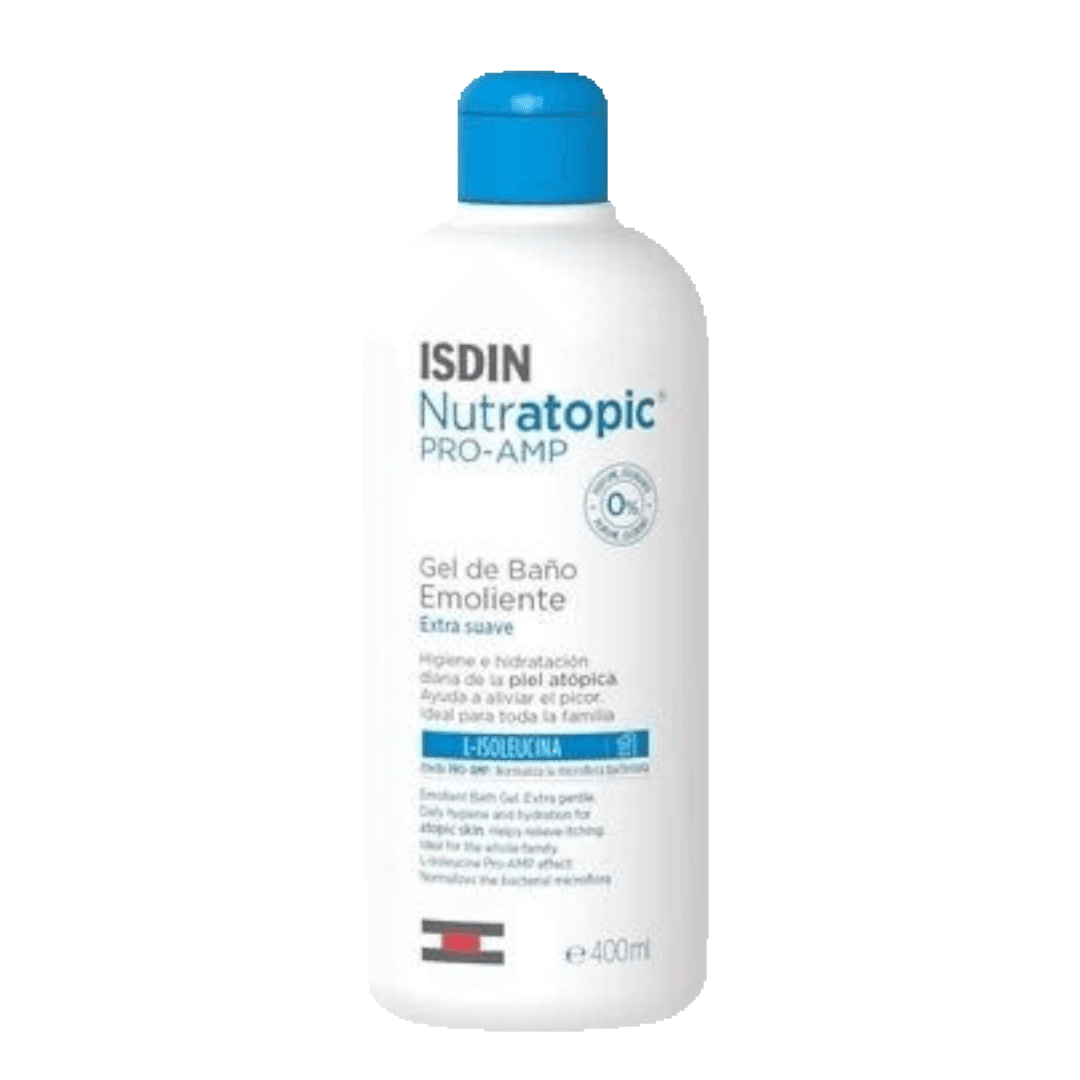 جل استحمام مرطب من ISDIN NutraTopic Pro-AMP، 400 مل