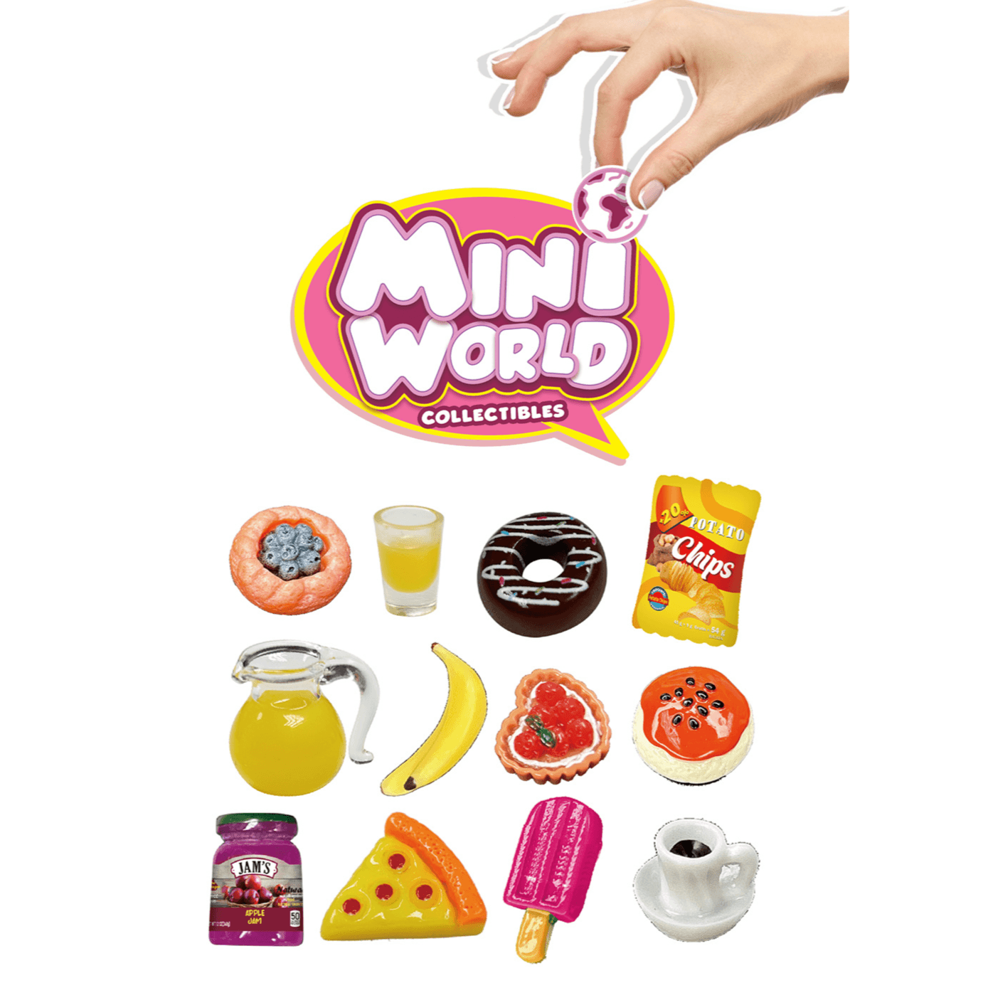 Mini World - Collectibles (Series 1) Miniature Version - 70 Unique Designs To Collect