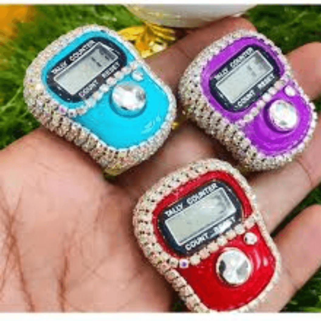 Tasbih Finger Counter With ston