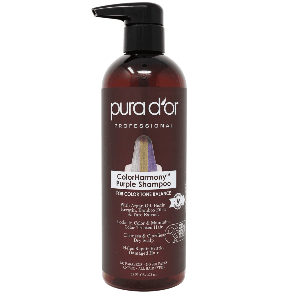 Pura Dor Color Harmony Purple Shampoo  Sulfate free 473ml