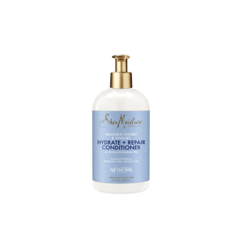 Shea Moisture Hydrate + Repair Conditioner with Manuka Honey & yogurt for extreme dry & brittle hair 384ml Color Safe
