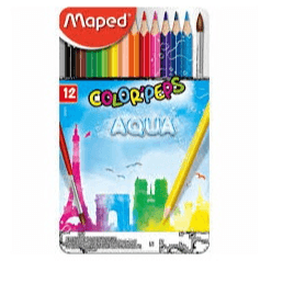 أقلام تلوين مابيد، "Color’Peps" Aqua، 12 لون