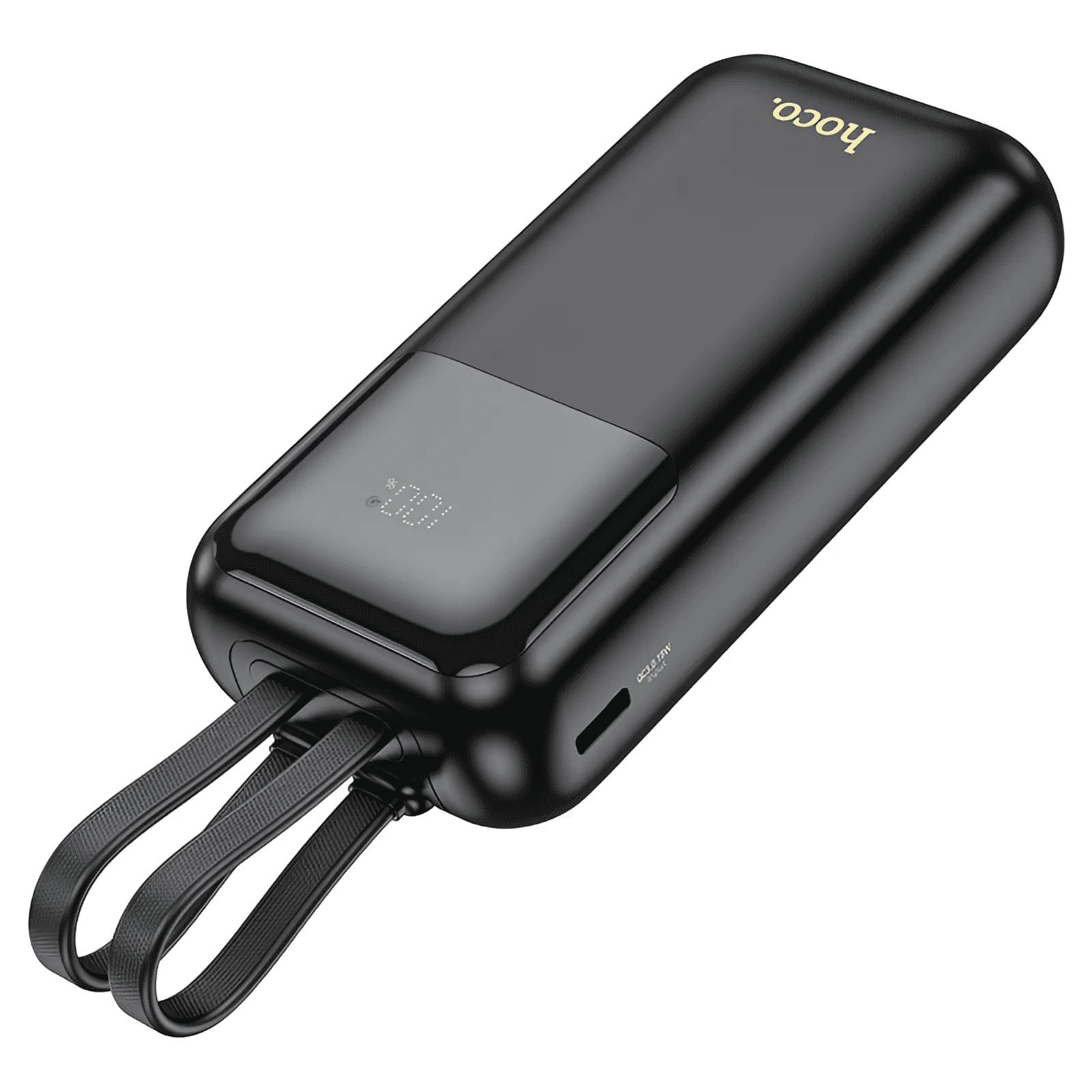 HOCO Powerbank Mini size 10000 mAh With Cable Type - C and Lightning -  HOCO Q25