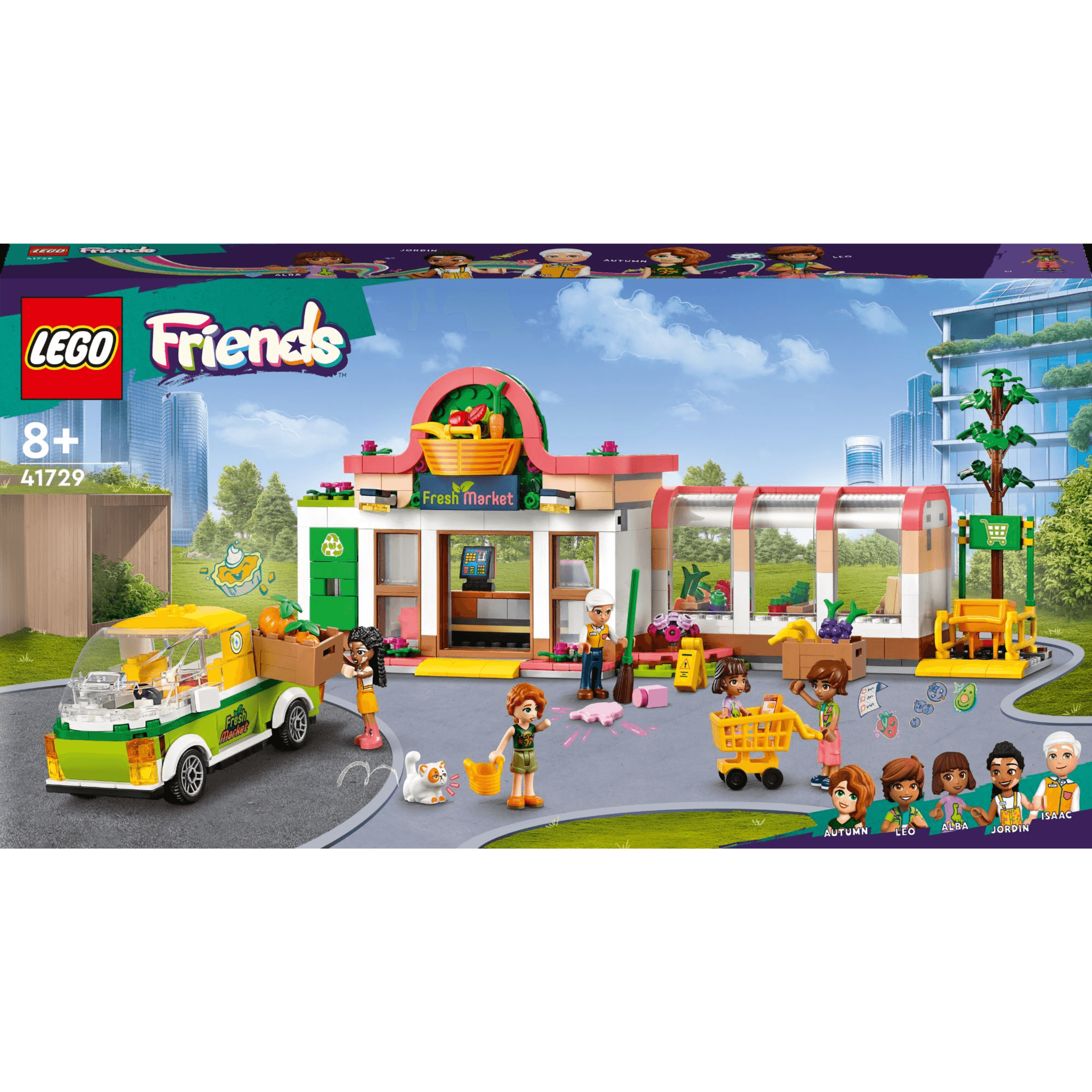 LEGO 41729 Friends Organic Grocery Store Building Set 830Pcs