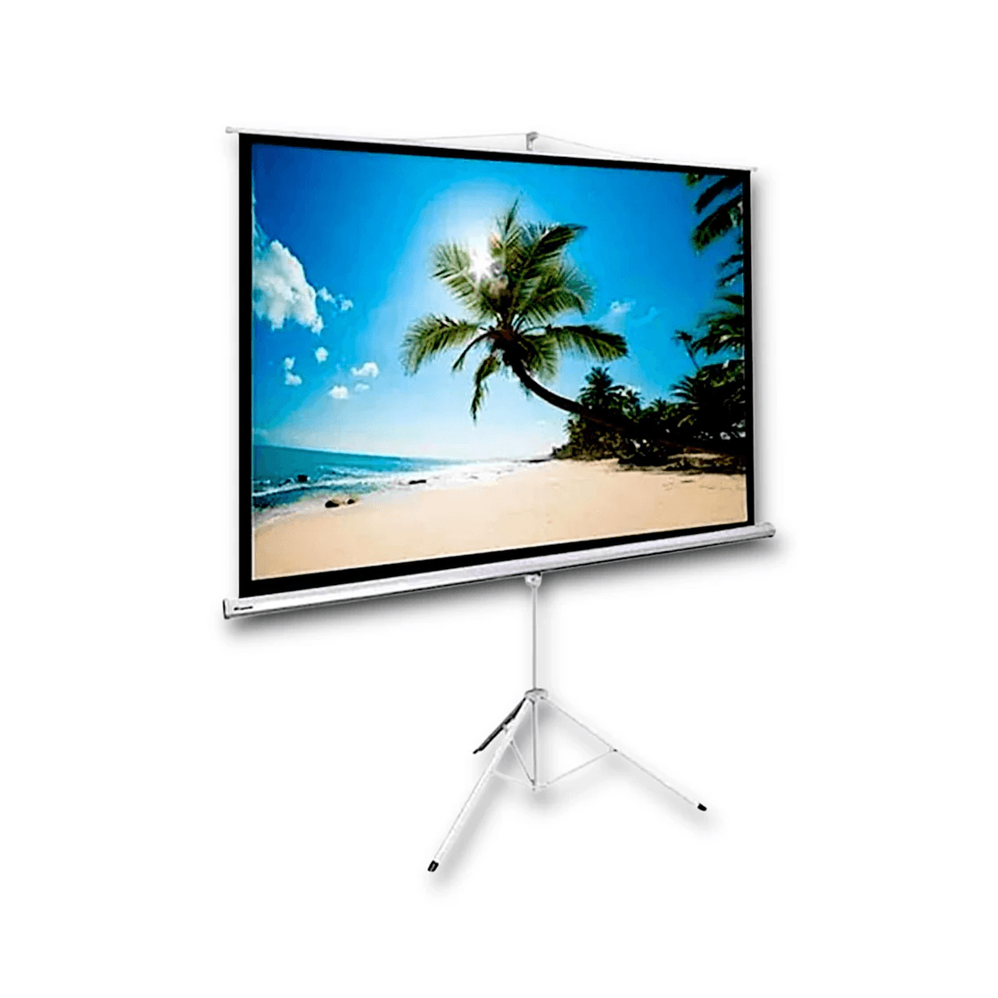 Tripod Projection Screen with Tripod Stand 72 - Matte White