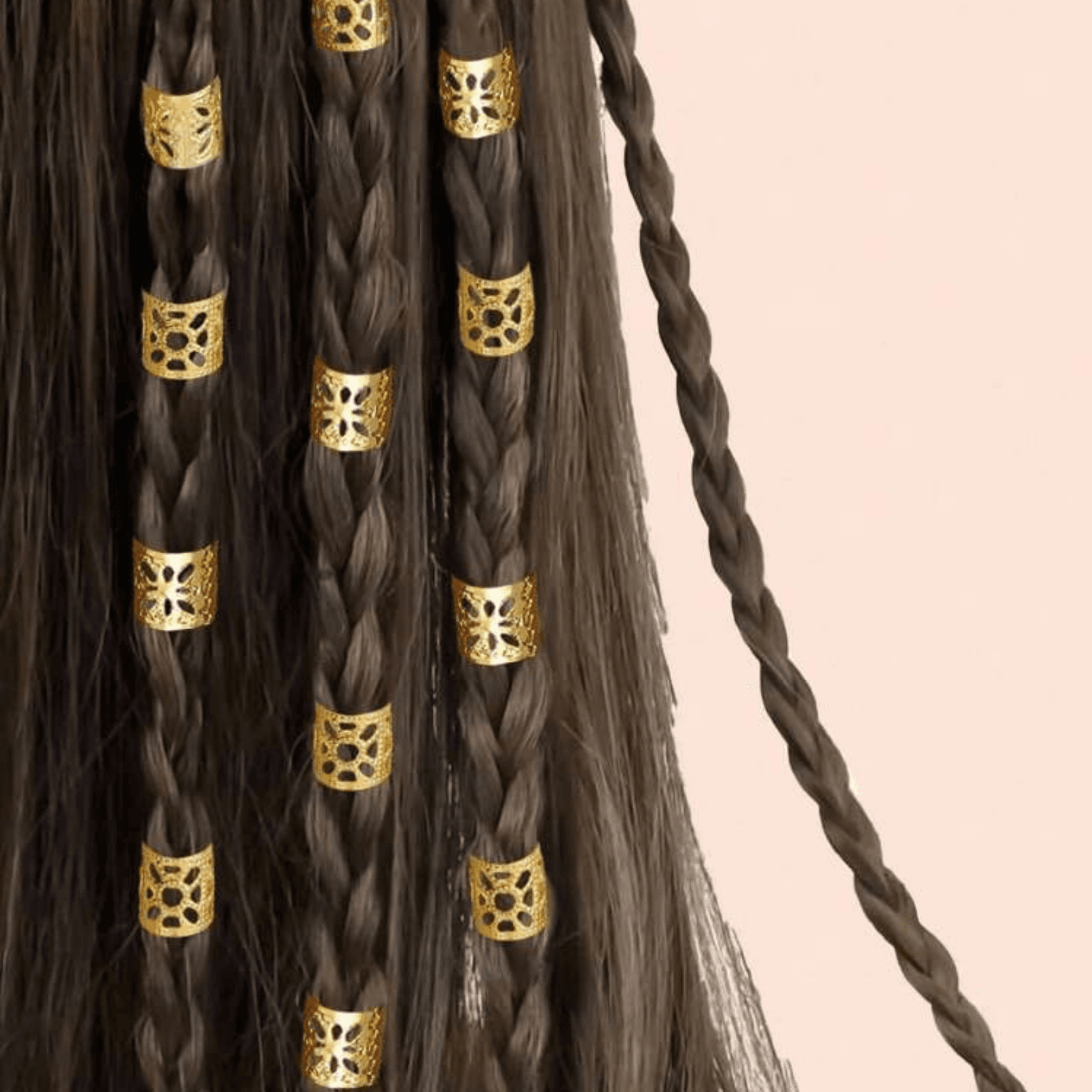 100pcs Aluminum Children Hair Cuffs, Decorations