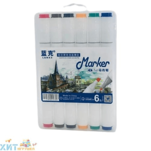 6Pcs Color Marker