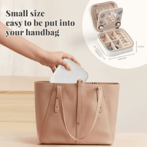 Minimalist Mini Square Jewelry Box (Light Green)