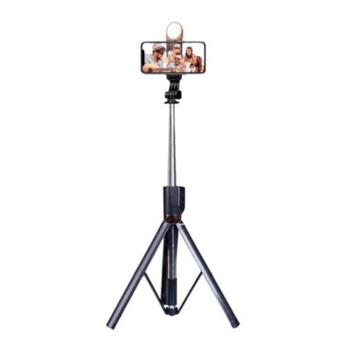 PLOKAMA - Live Broadcast Stand LED Selfie Stick (LIVE - K9)