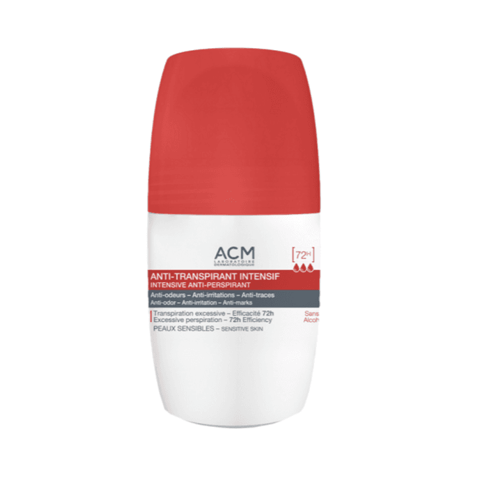 Acm Deodorant Intensive Anti-Transpirant Roll-On _Red  72Hrs 50Ml