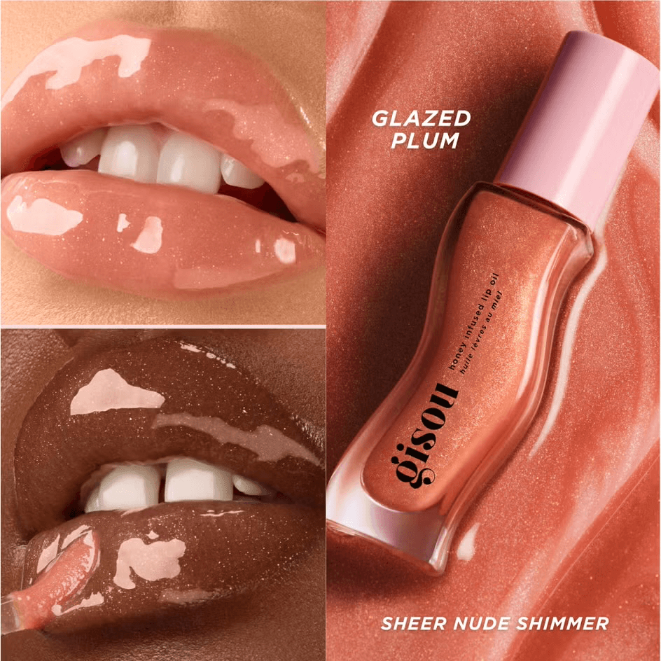 Gisuo - Honey Infused Lip Oil - Glazed Plum