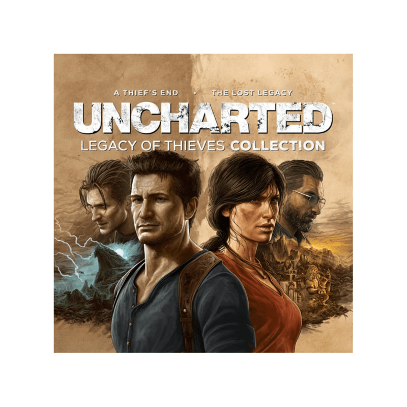 Uncharted Legacy of Thieves Collection Remastered - PS5 game disc