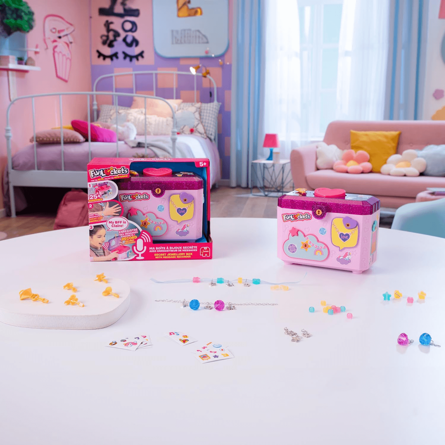 FunLockets - My Electronic Secret Jewelry Box With 25+ Surprises 