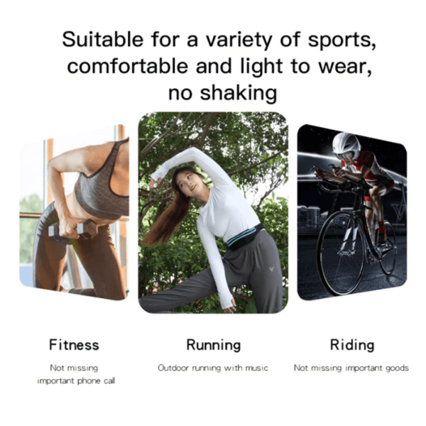 Yesido WB13 Running Belt Waist Bag Waterproof Nylon Gym Fitness Outdoor Sports jogging Waistband Mobile Phone Pouch Bag.