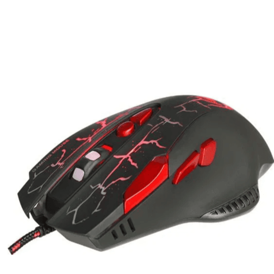 Gaming Mouse Professional 1.5 mtr Brided Cable - JEDEL GM830