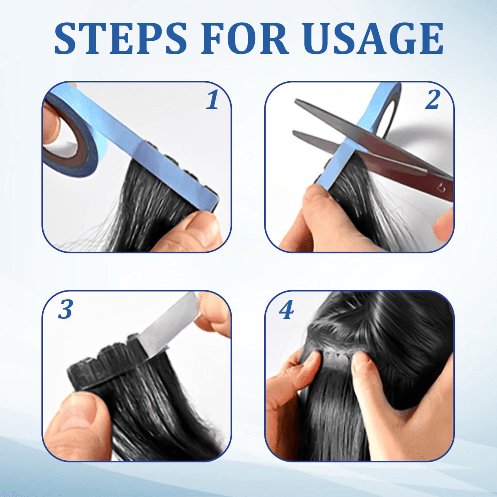 ShowJarlly Hair System Tape - Roll Double-sided Hair Extension ( 1 piece )