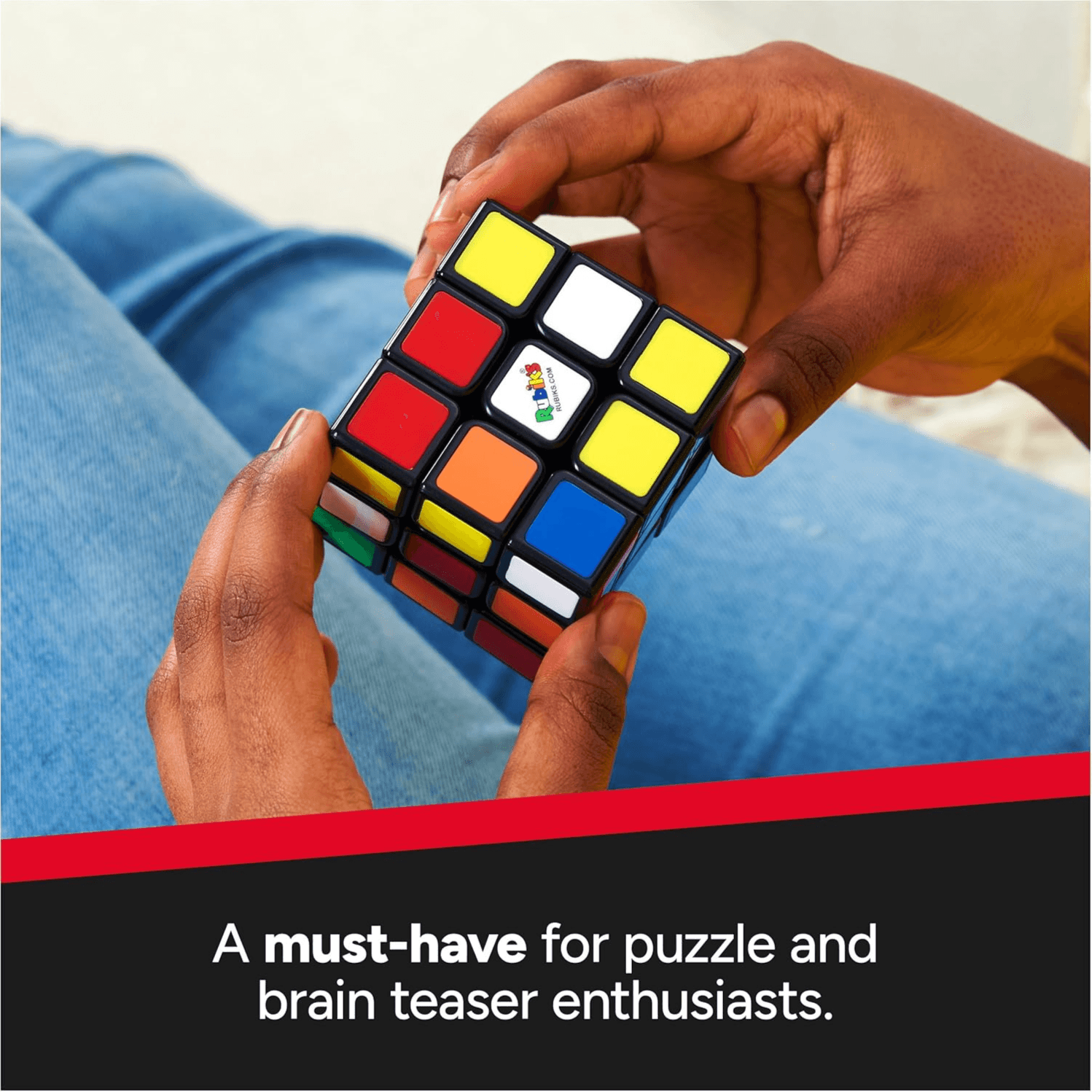 Spin Master - Rubik's Cube (3x3) with 43 Quintillion Combinations