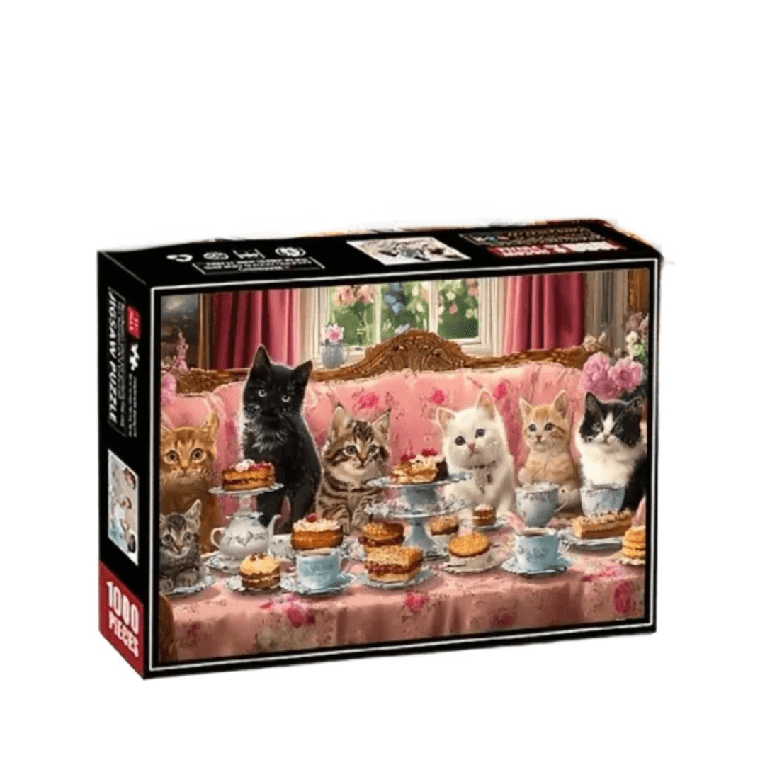 Cats Eating Cake Puzzles 1000pcs