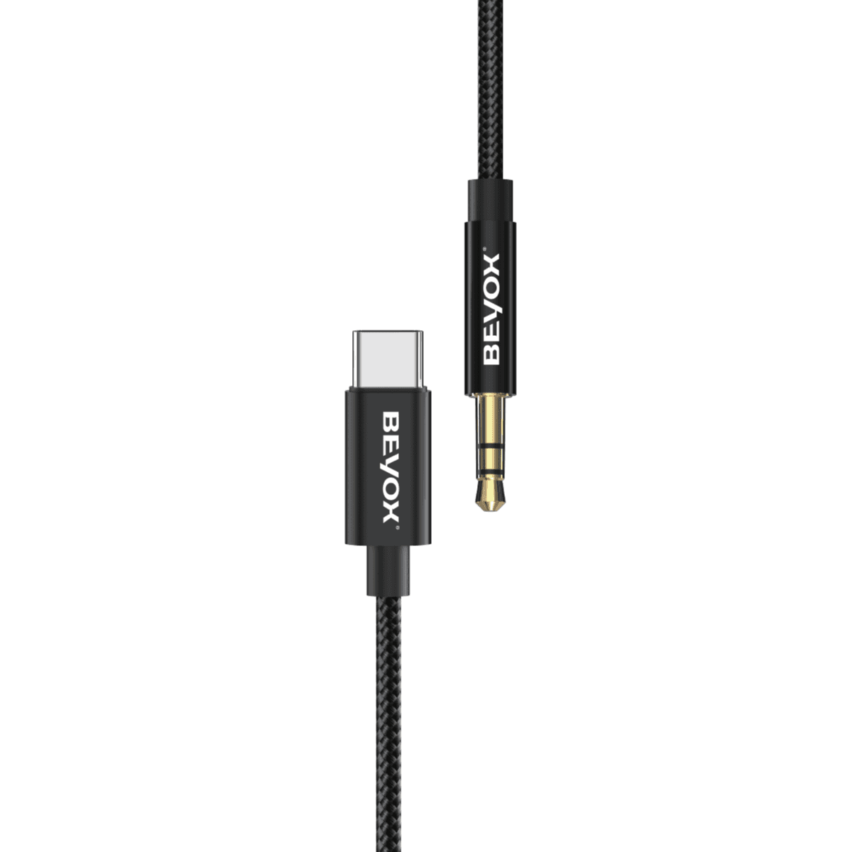 AUX Cable 3.5mm To USB-C Nylon Braided Audio Cable - Beyox BAX12