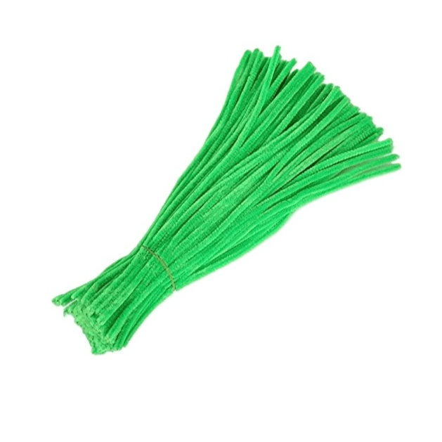 Pipe Cleaners Green 30 CM  20Pcs/Pack 