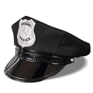 Police Hat-BLACK