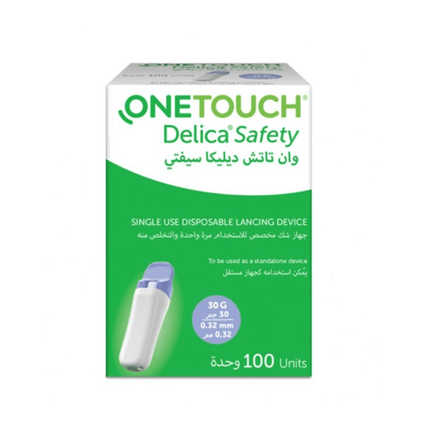 One Touch Delica Safety 100 Units