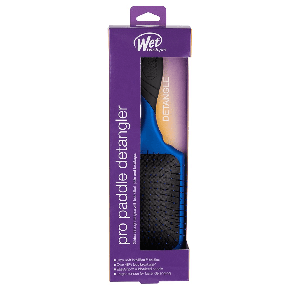 Wet brush-pro Pro Paddle detangler Royal Blue ref-BWP831Royal