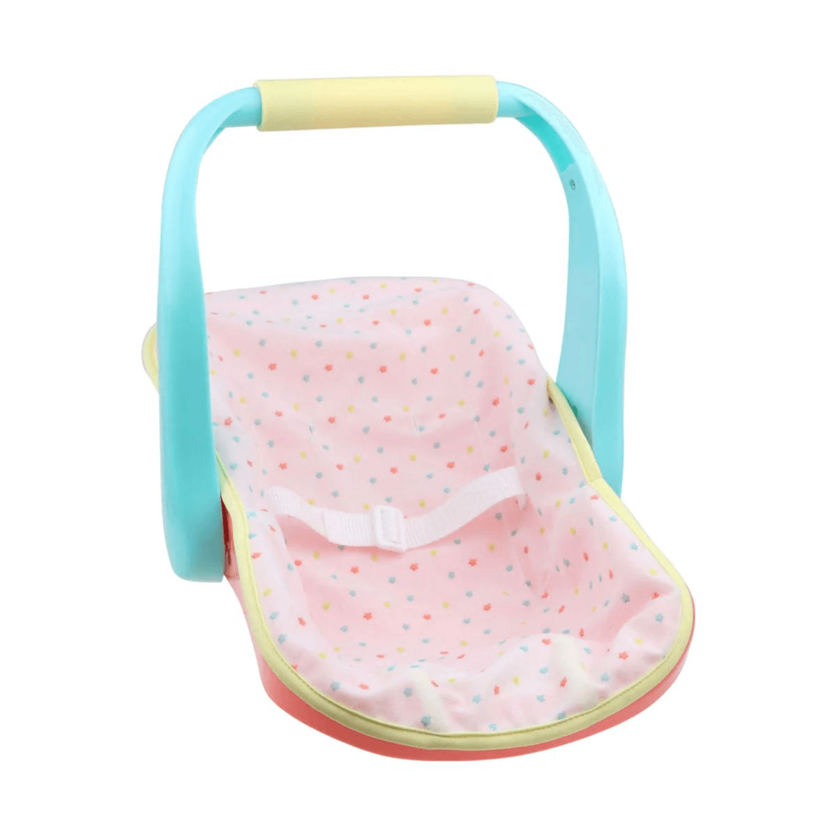 JC Toys (14"-inch) Lots to Love Babies Vinyl Baby Doll With Medium Carseat