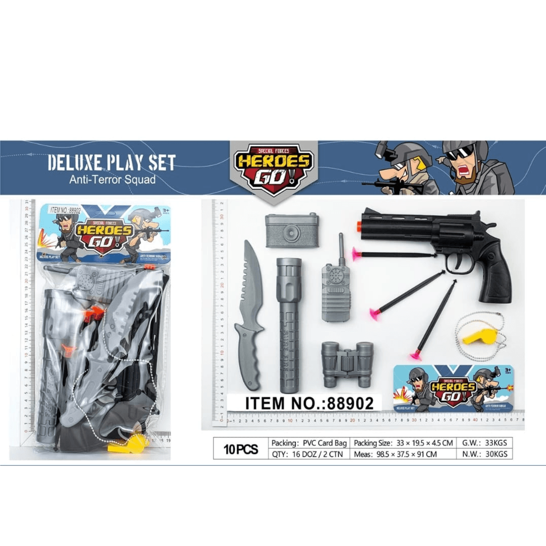 Deluxe Play Set anti terror squad