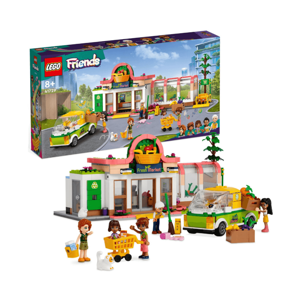 LEGO 41729 Friends Organic Grocery Store Building Set 830Pcs