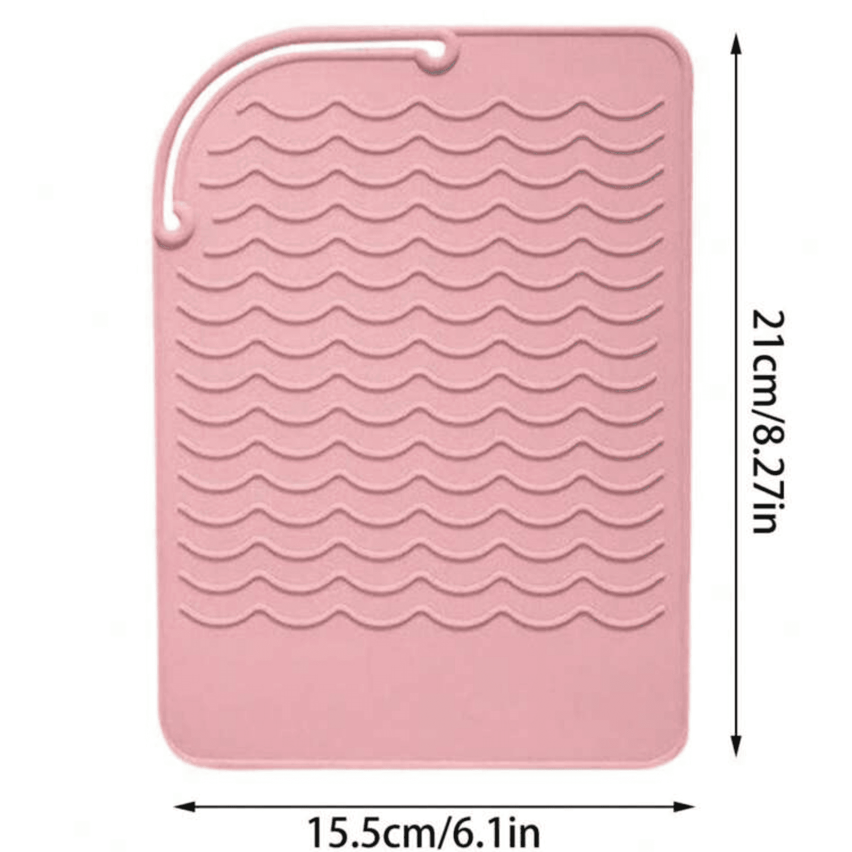 1pc Silicone Heat Resistant Pad- pink