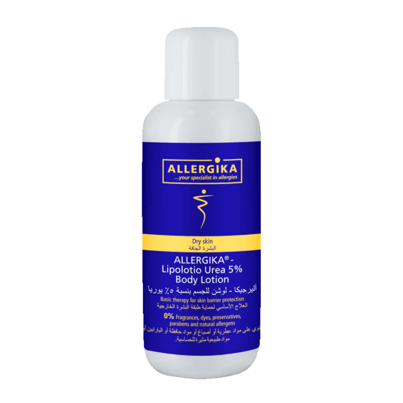 Allergika Lipo body lotion with 5% Urea for dry skin 200ml