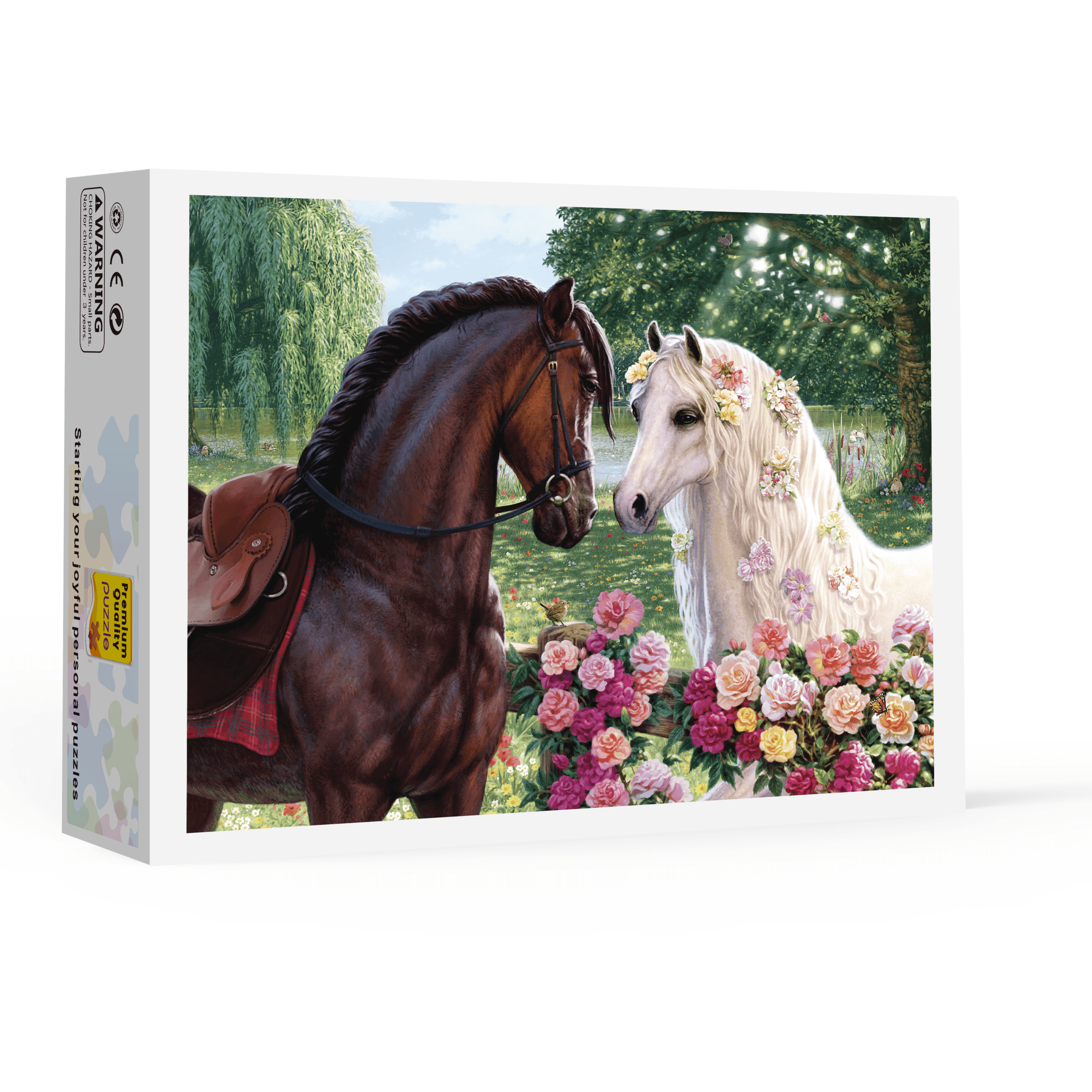 Beautiful Couple Horse 2 Puzzle 