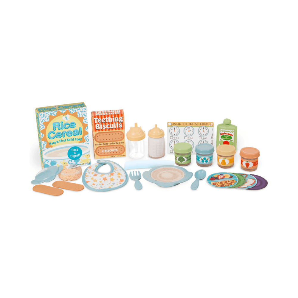 Melissa & Doug Mine To Love Mealtime Play Set