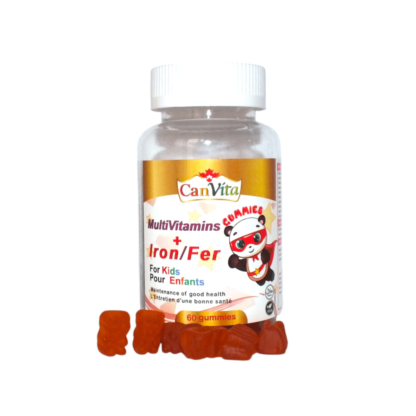 Canvita Multi Vitamins for Kids + Iron(Sugar Free)