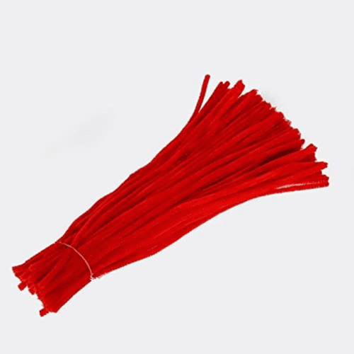 Pipe Cleaners Red 30 CM  20Pcs/Pack 