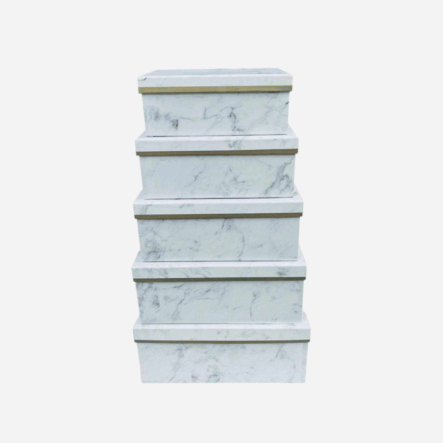 Small 4 Pieces White Marble Gift Box Read Description For Size