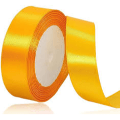 Golden Yellow Satin Ribbon 25yards