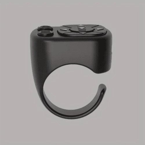 Smart Wireless Remote Control for TikTok & Camera Shutter (Black)