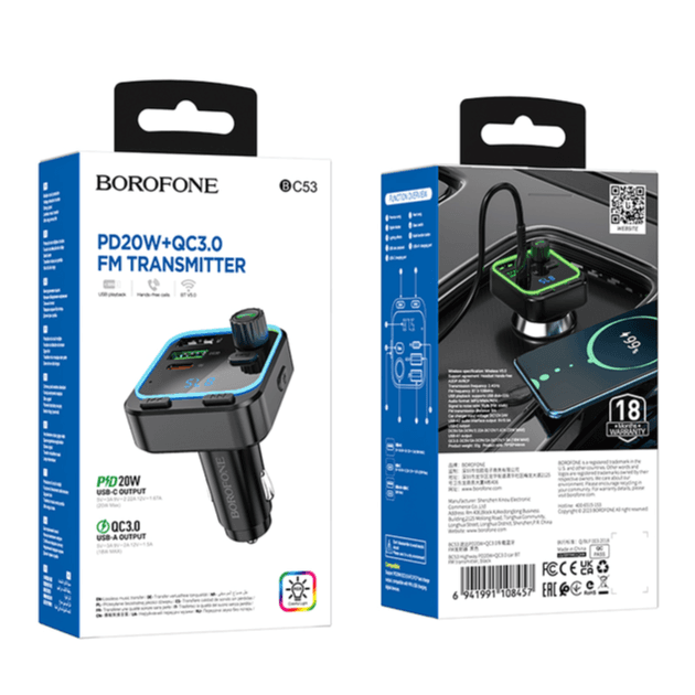 BOROFONE BC53 FM TRANSMITTER