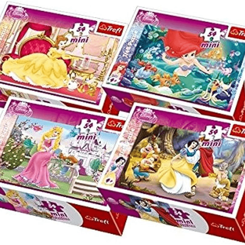 Puzzles -"54 Mini" - The Princesses/Disney Princess