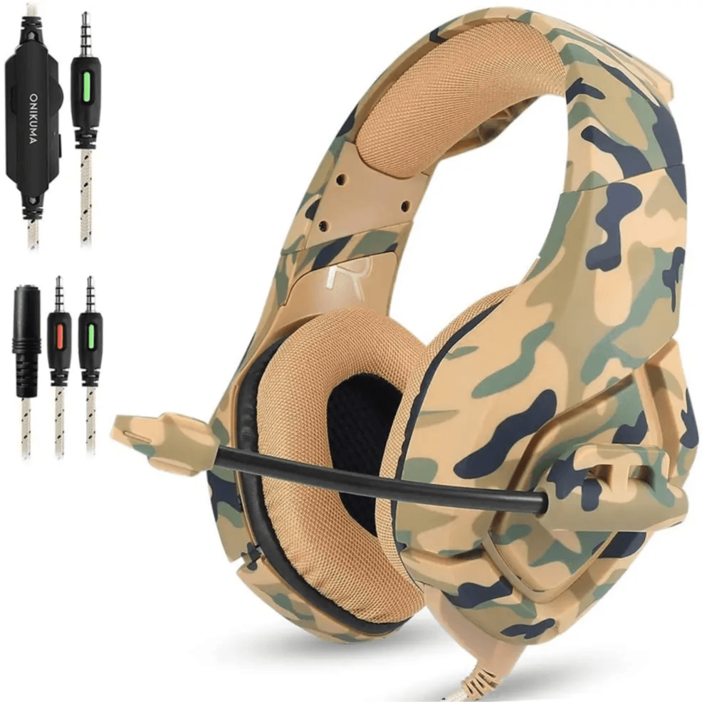 Gaming Headset Professional Wired and Noise Cancelling Microphone - Onikuma K18