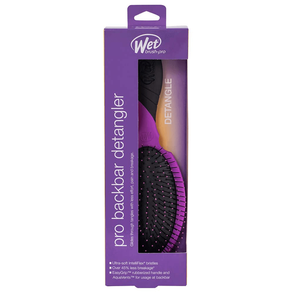Wet brush-pro Pro Backbar detangler Purple ref-BWP830GXPU