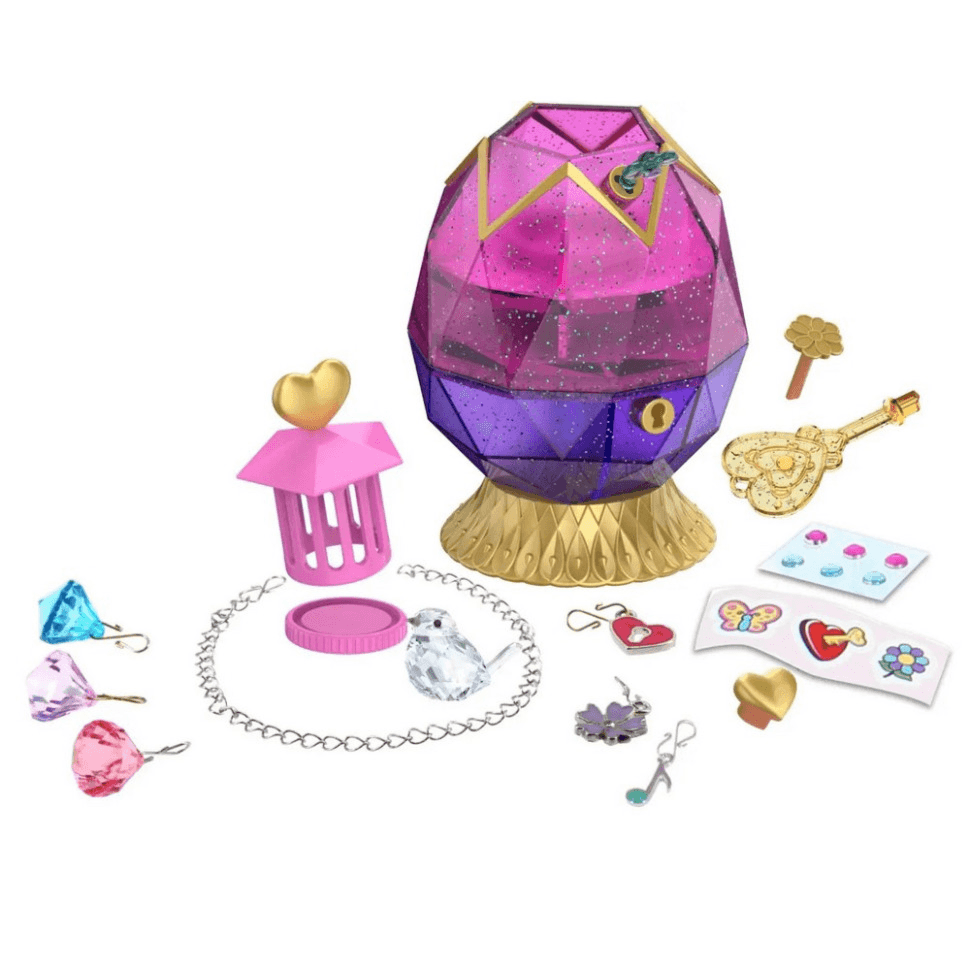 FunLockets - Secret Crystal Jewellery Box Egg Design with 20+ Surprises