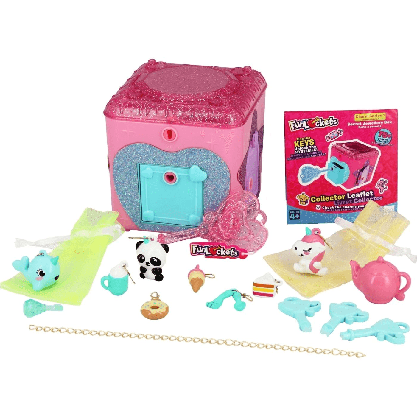 FunLockets - Secret Jewelry Box Charm Series 2 with 20+ Surprises - Assorted