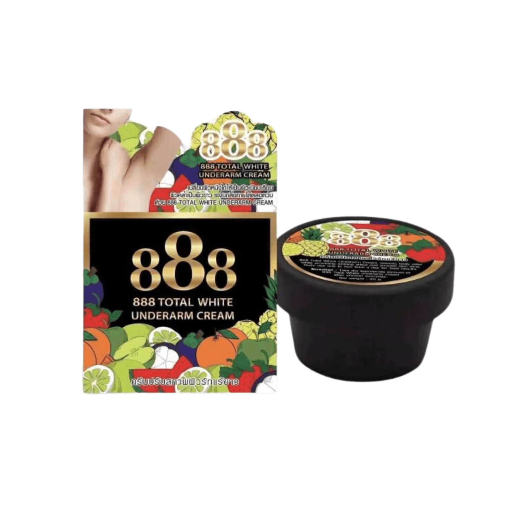 888 كريم توتال وايت تحت الإبط - 35 جرام