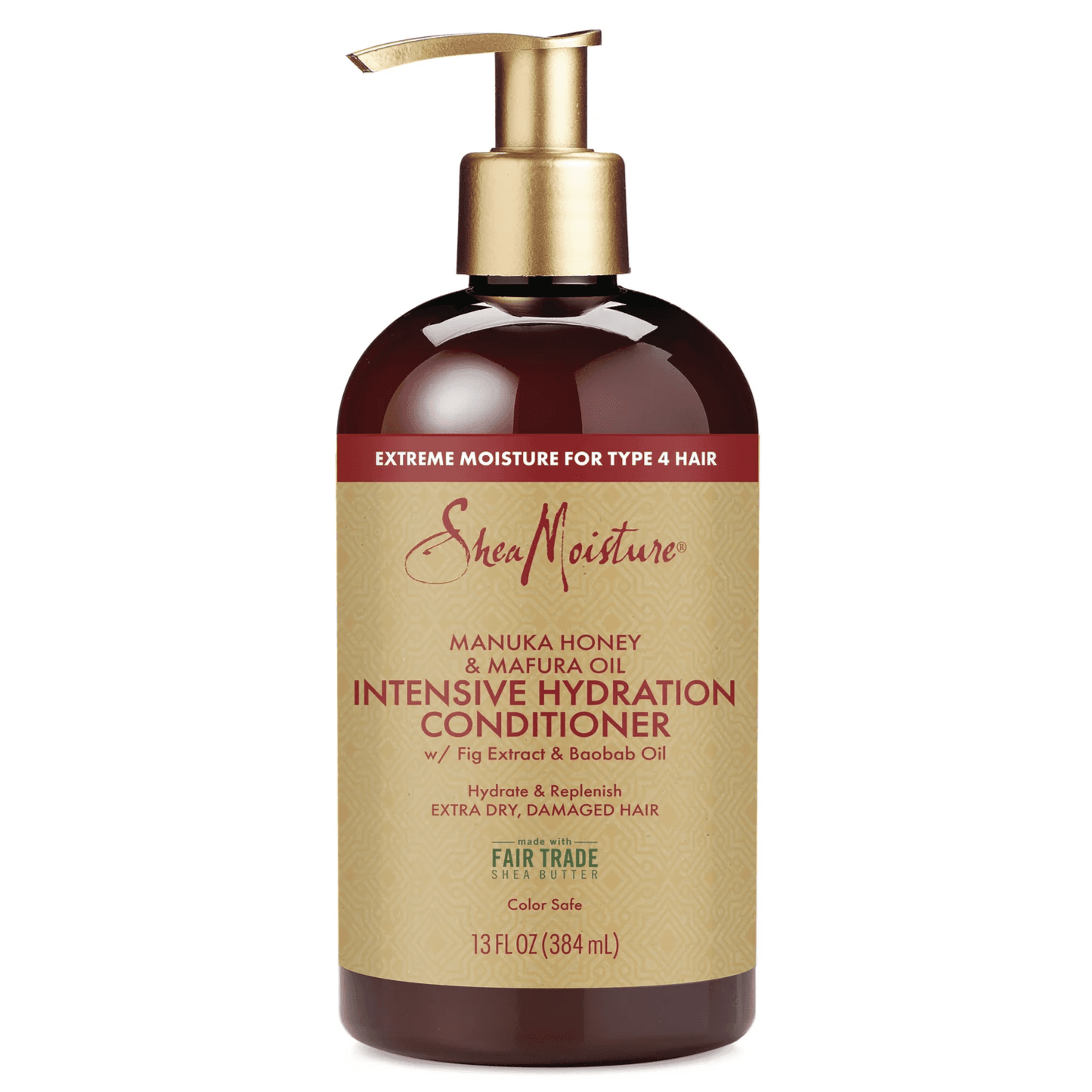 Shea Moisture Intensive hydration Conditioner with Manuka Honey & Mafura oil for extra dry and damaged hair 384ml
