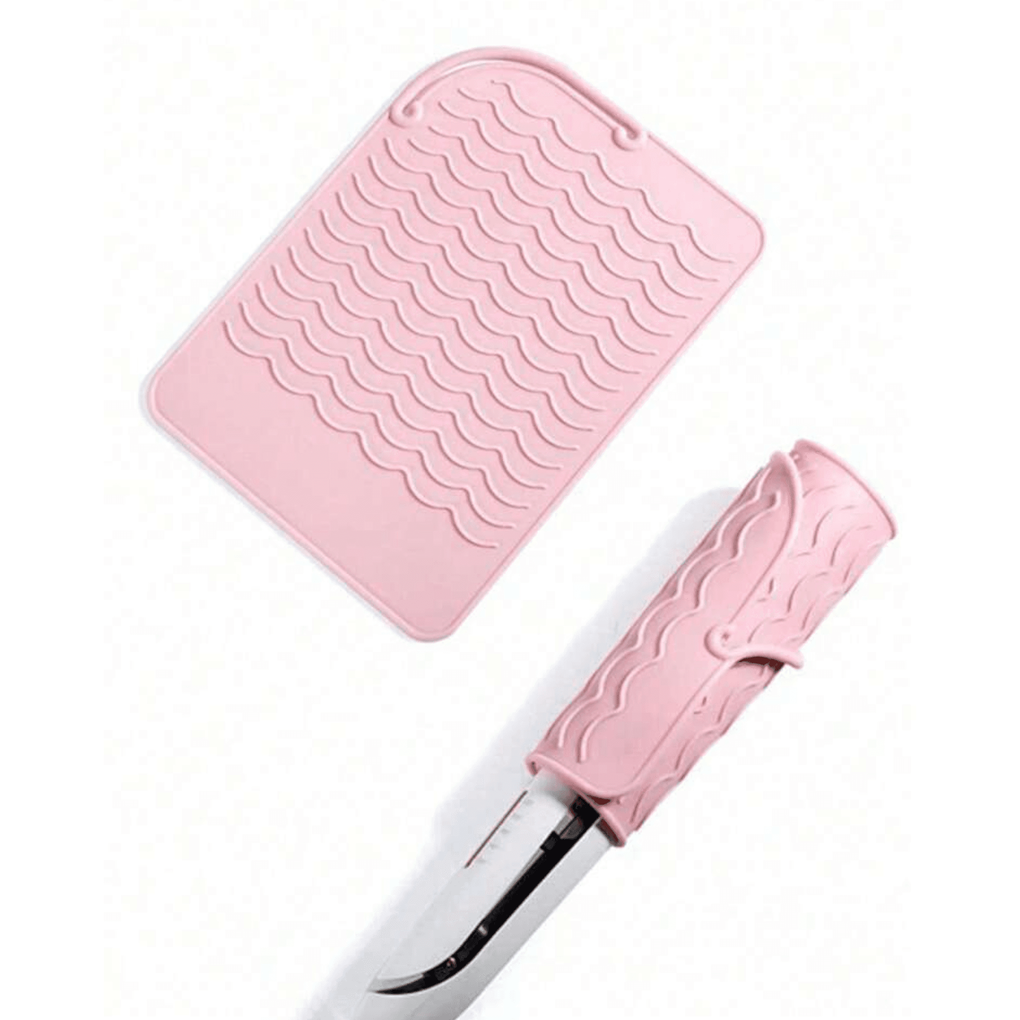 1pc Silicone Heat Resistant Pad- pink